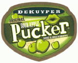 Dekuyper - Pucker Sour Apple Schnapps (1L)
